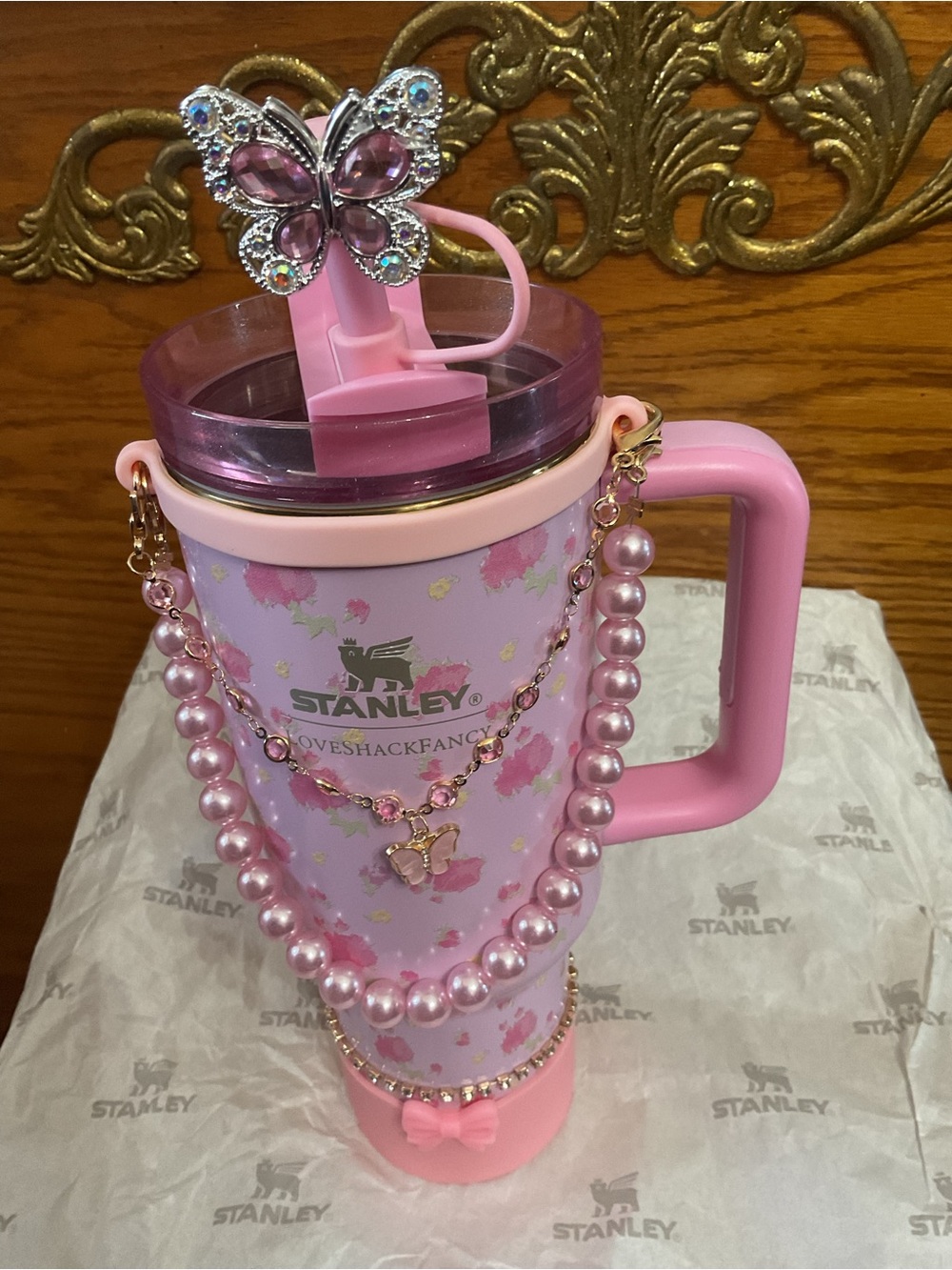 Stanley Loveshack Fancy 40oz fully accessorized